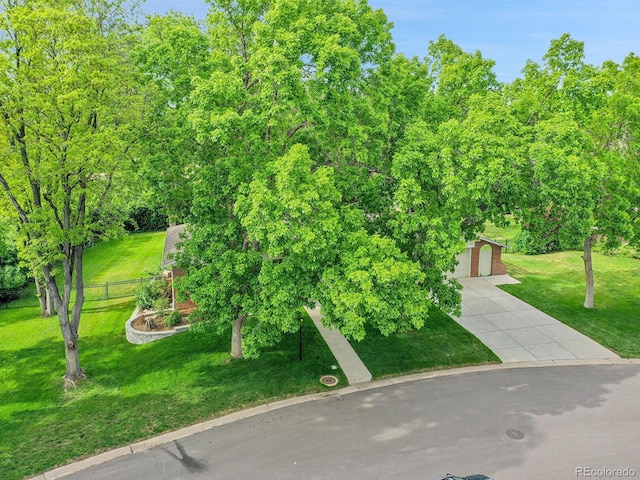 595 W Lake Ave, Littleton, CO 80120 - drone / aerial view