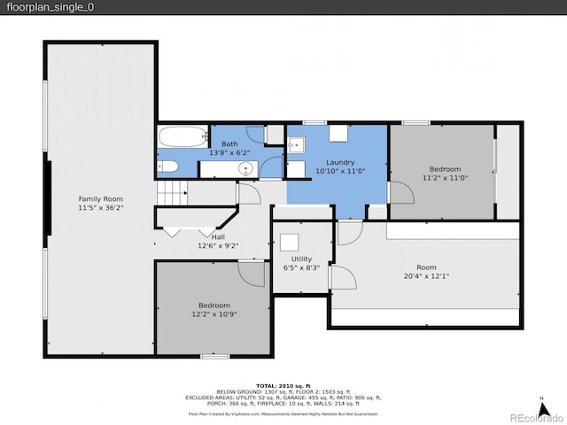 595 W Lake Ave, Littleton, CO 80120 - property floor plan