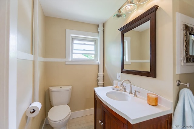 2507 9th St, Boulder, CO 80304 - bathroom with toilet and vanity