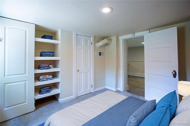 2507 9th St, Boulder, CO 80304 - carpeted bedroom featuring baseboards and recessed lighting