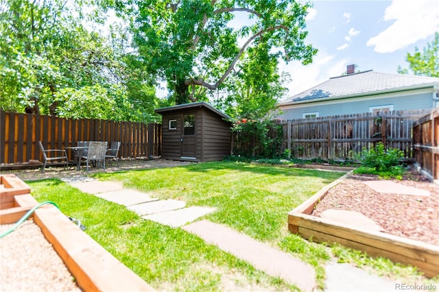 2507 9th St, Boulder, CO 80304 - fenced backyard with a shed