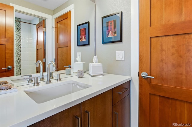357 Pascal St, Fort Collins, CO 80524 - bathroom featuring vanity and a shower