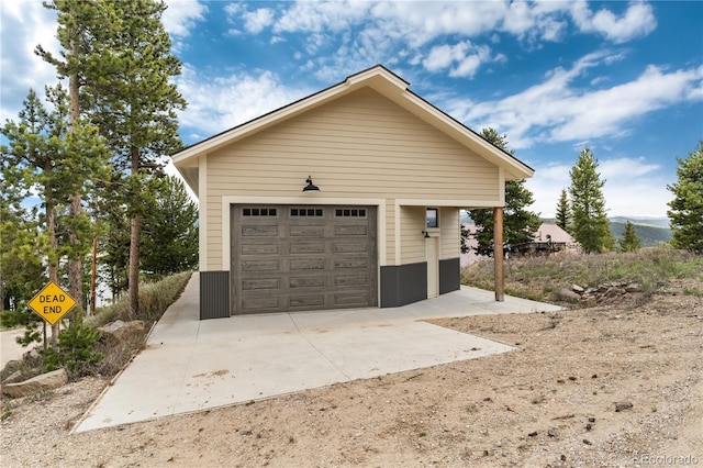 369 County Road 4051, Granby, CO 80446 - detached garage with concrete driveway