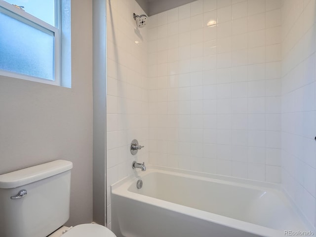 4773 Kittredge St, Denver, CO 80239 - full bathroom featuring healthy amount of natural light, toilet, and shower / bath combination
