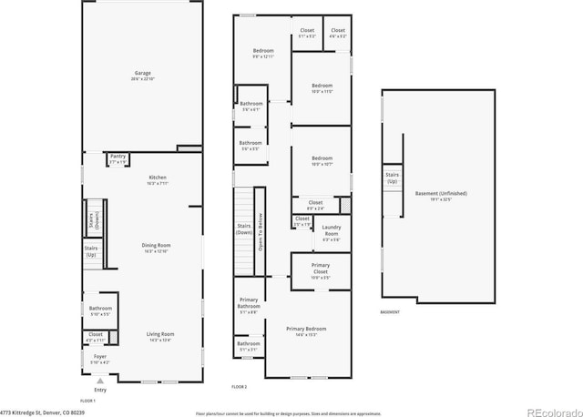 4773 Kittredge St, Denver, CO 80239 - home floor plan