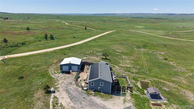 40291 Gold Nugget Dr, Deer Trail, CO 80105 - overview of rural landscape with agricultural land