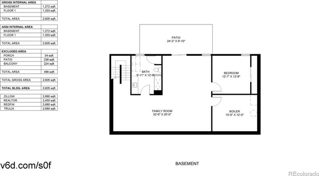 40291 Gold Nugget Dr, Deer Trail, CO 80105 - view of property floor plan
