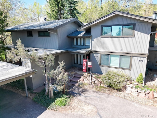 1172 Juniper Ave, Boulder, CO 80304 - view of front of house with roof with shingles
