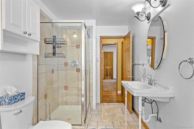 1732 Lansing St, Aurora, CO 80010 - bathroom featuring a shower stall and tile patterned flooring