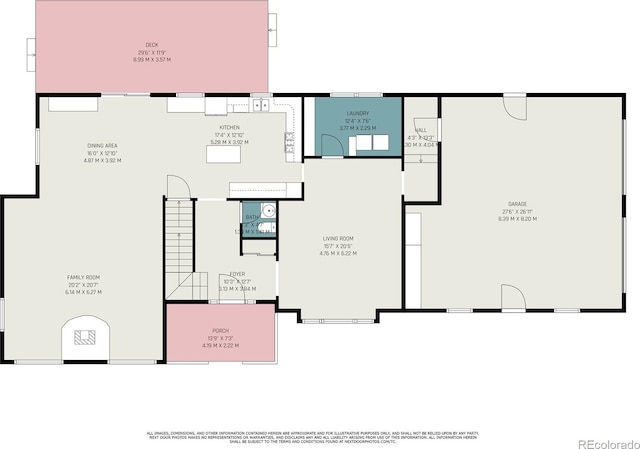 44 Conestoga Ct, Bailey, CO 80421 - room layout