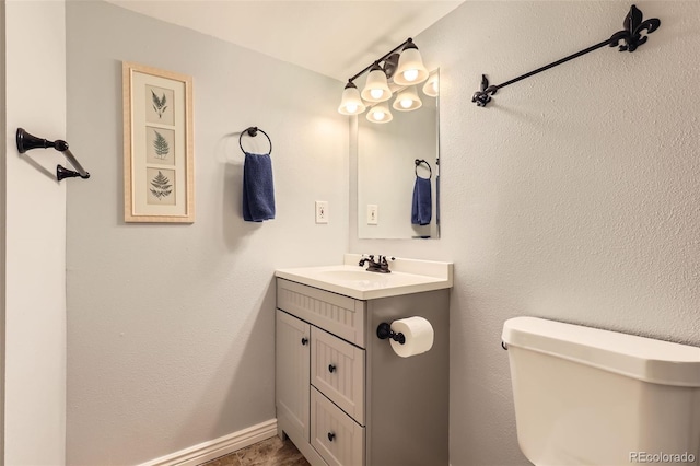 461 S Kalispell Way Unit D, Aurora, CO 80017 - half bathroom with toilet and vanity