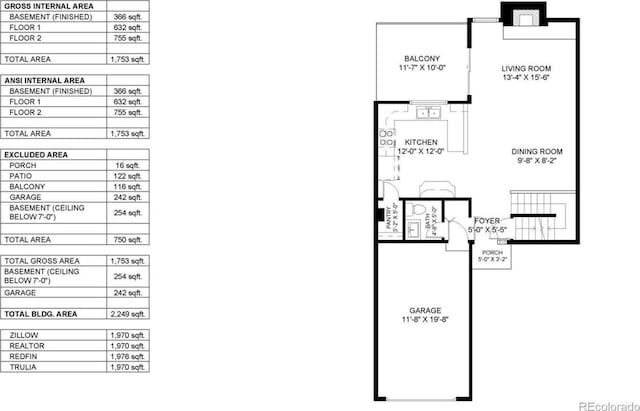 461 S Kalispell Way Unit D, Aurora, CO 80017 - view of floor plan / room layout