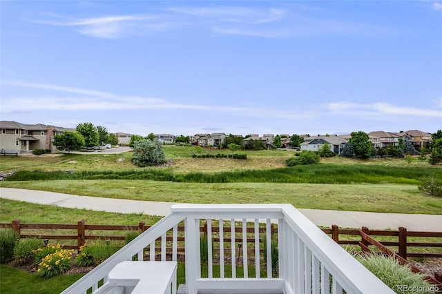 10387 Harrisburg St, Parker, CO 80134 - view of yard with a residential view