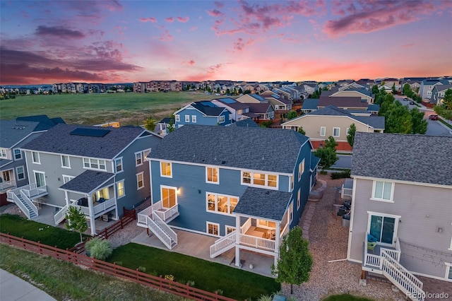 10387 Harrisburg St, Parker, CO 80134 - aerial view of residential area