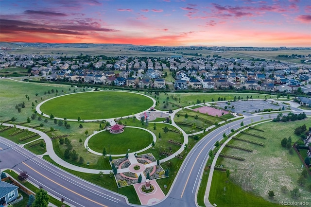 10387 Harrisburg St, Parker, CO 80134 - aerial view at dusk of a residential view