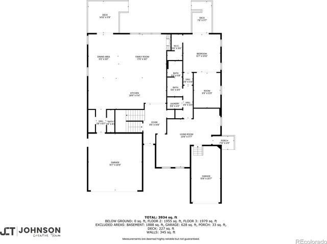 10387 Harrisburg St, Parker, CO 80134 - view of property floor plan