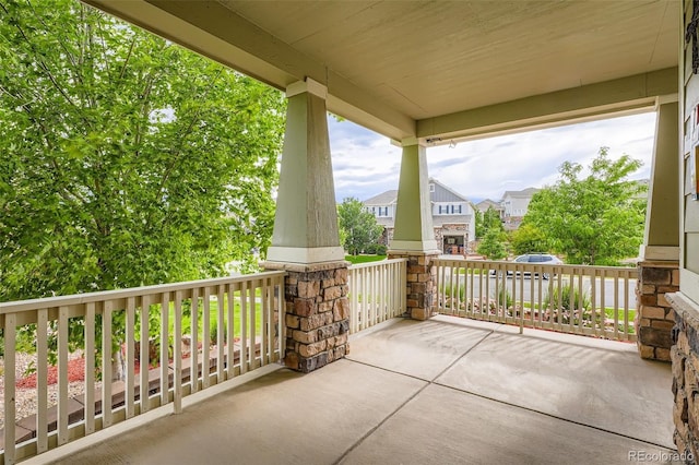 23503 E Minnow Dr, Aurora, CO 80016 - porch featuring a residential view