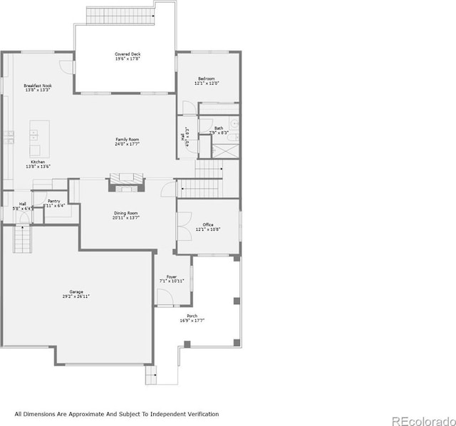 23503 E Minnow Dr, Aurora, CO 80016 - view of home floor plan