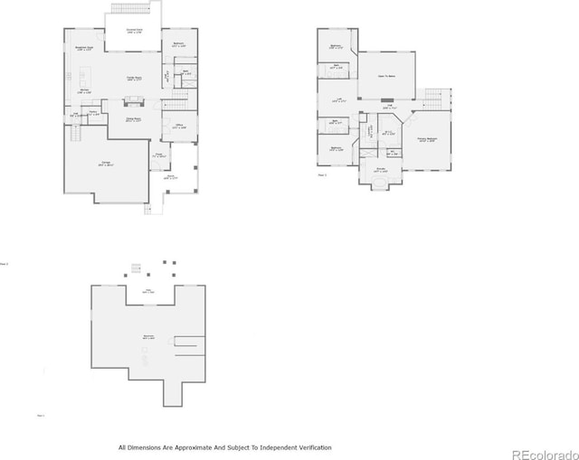 23503 E Minnow Dr, Aurora, CO 80016 - view of floor plan / room layout