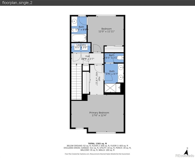 5387 Pierson Ct, Wheat Ridge, CO 80033 - home floor plan