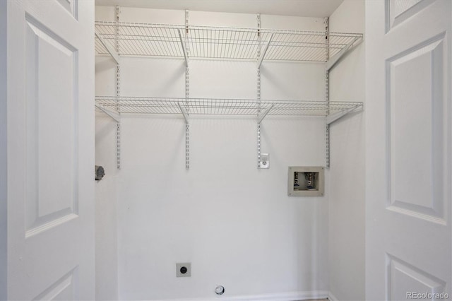 9194 Hickory Cir, Highlands Ranch, CO 80126 - laundry room featuring hookup for a washing machine and electric dryer hookup