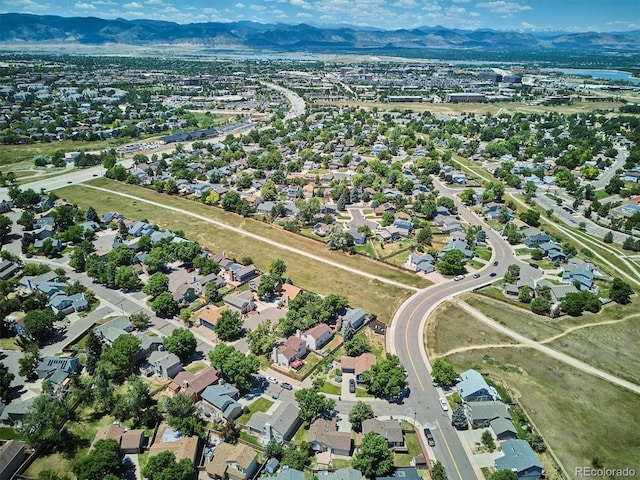 9194 Hickory Cir, Highlands Ranch, CO 80126 - view of property location featuring mountains