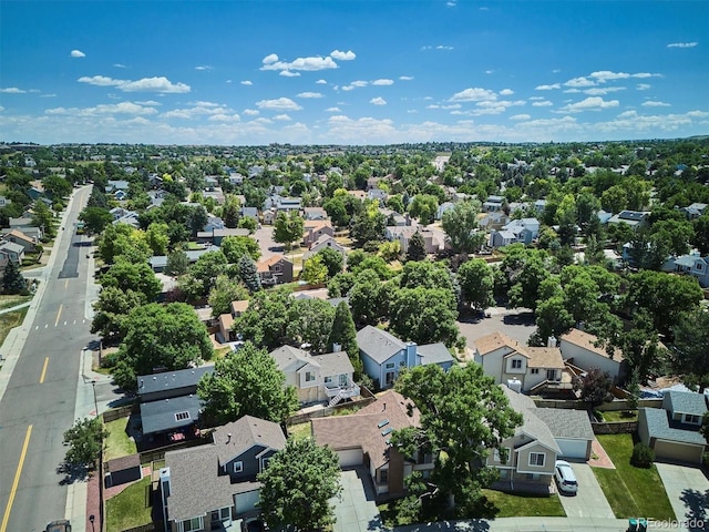 9194 Hickory Cir, Highlands Ranch, CO 80126 - aerial perspective of suburban area