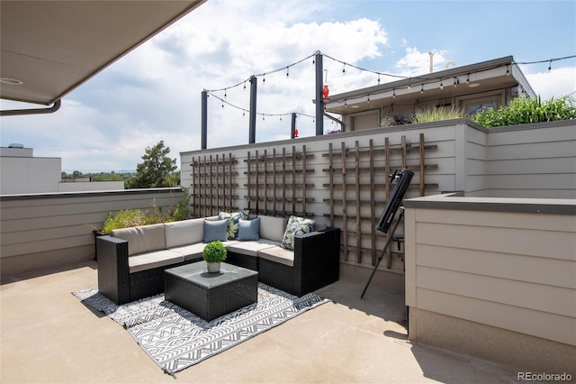 1238 Quitman St Unit 2, Denver, CO 80204 - view of patio with an outdoor hangout area