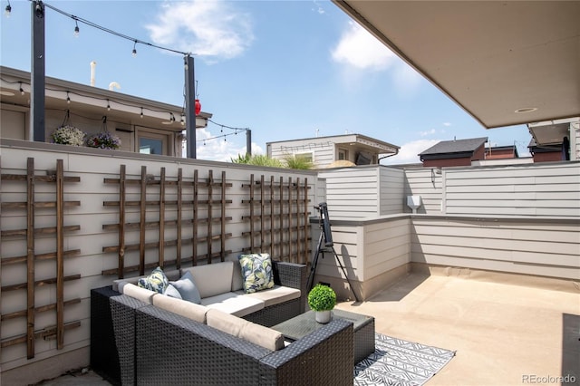 1238 Quitman St Unit 2, Denver, CO 80204 - view of patio with an outdoor hangout area