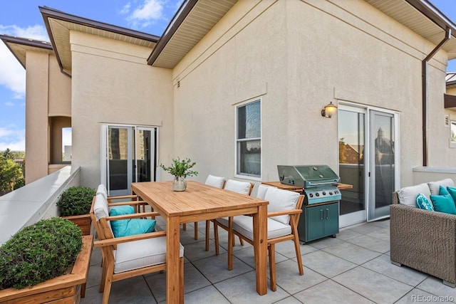 rear view of house featuring a patio