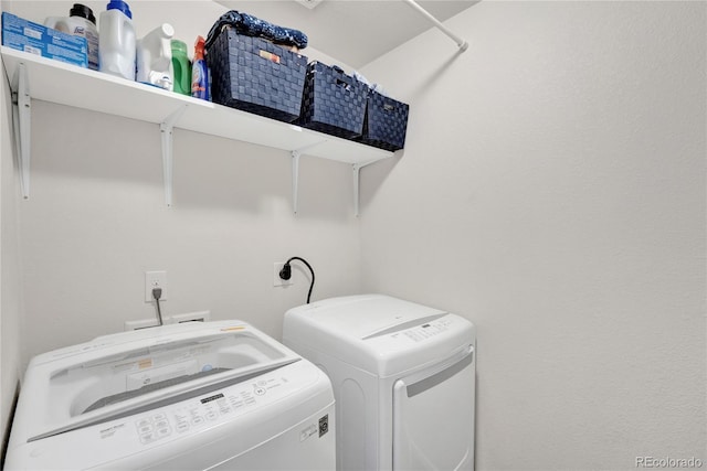 47349 Lily Ave, Bennett, CO 80102 - laundry area with separate washer and dryer