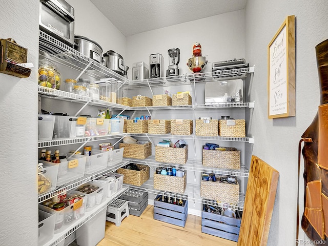 view of pantry