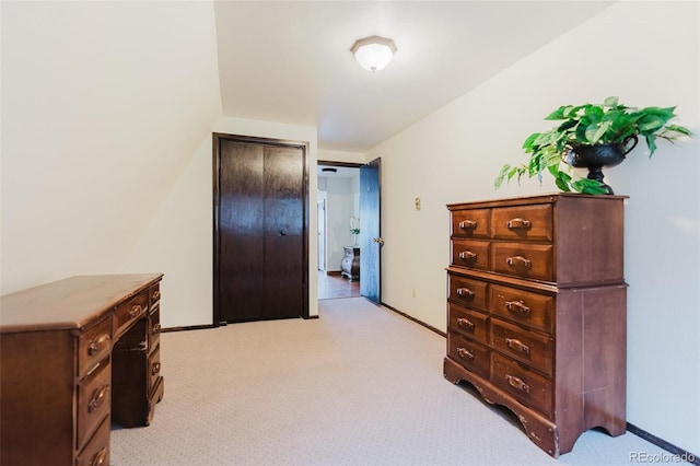 8691 S Warhawk Rd, Conifer, CO 80433 - bedroom featuring light carpet and baseboards