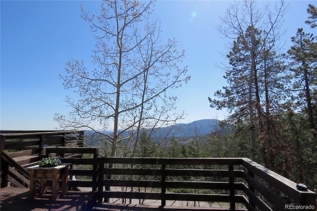 8691 S Warhawk Rd, Conifer, CO 80433 - view of mountain backdrop