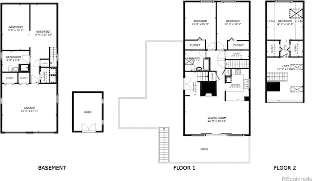 8691 S Warhawk Rd, Conifer, CO 80433 - view of home floor plan