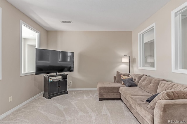 8993 Stonecrest Way, Highlands Ranch, CO 80129 - living room with light colored carpet and baseboards