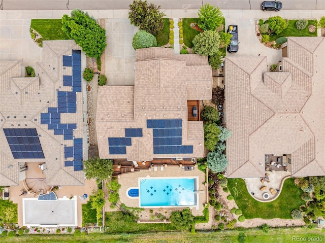 8993 Stonecrest Way, Highlands Ranch, CO 80129 - bird's eye view of a pool area