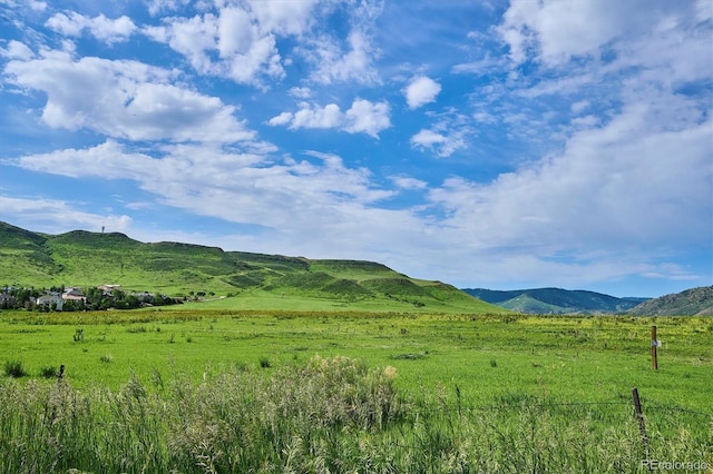 5603 Van Bibber Ct, Golden, CO 80403 - mountain view featuring rural landscape