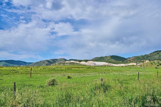5603 Van Bibber Ct, Golden, CO 80403 - view of mountain background featuring rural landscape and agricultural land