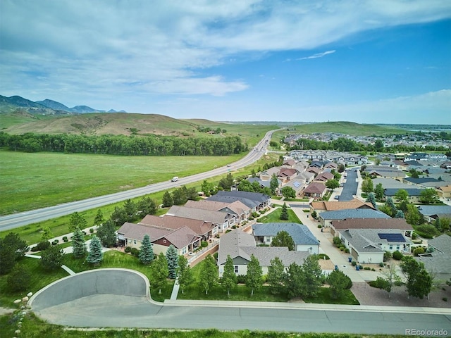 5603 Van Bibber Ct, Golden, CO 80403 - aerial view of property and surrounding area with nearby suburban area