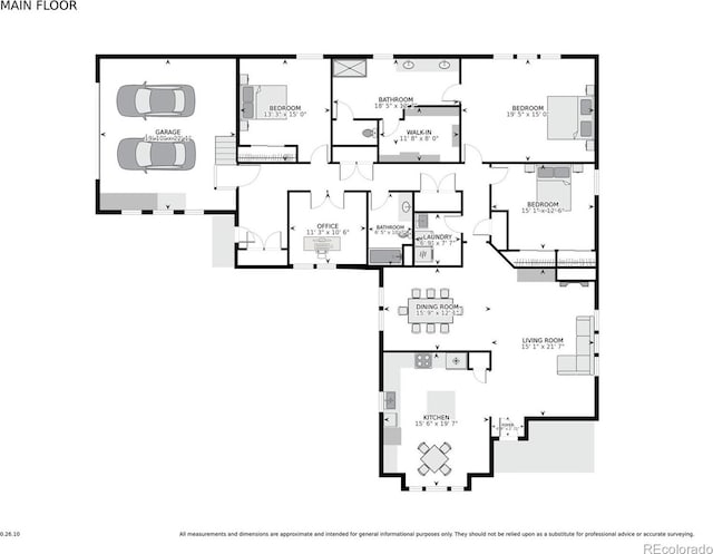 5603 Van Bibber Ct, Golden, CO 80403 - view of home floor plan