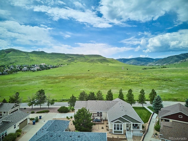 5603 Van Bibber Ct, Golden, CO 80403 - view of mountain backdrop with rural landscape