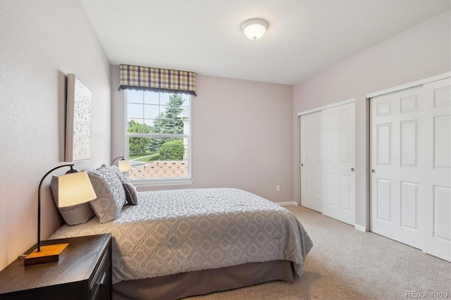 5603 Van Bibber Ct, Golden, CO 80403 - bedroom with two closets and carpet