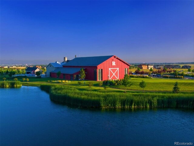 10480 Truckee St Unit B, Commerce City, CO 80022 - water view with a barn