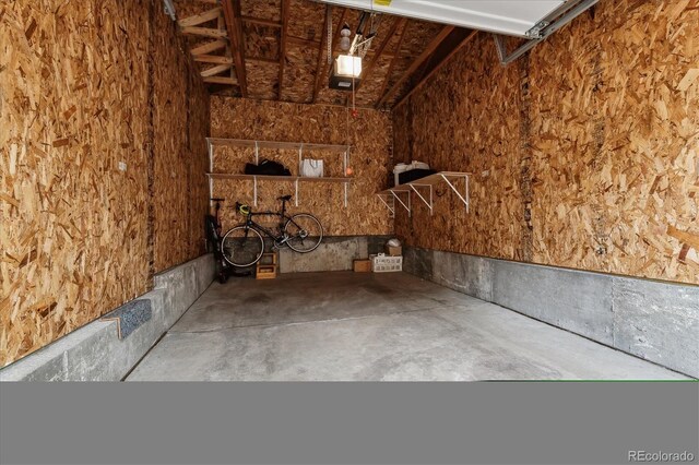 storage room featuring a garage