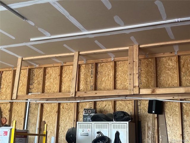view of storage area
