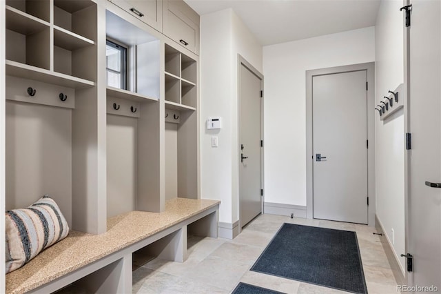 view of mudroom