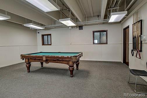 1143 Straight Creek Dr Unit H103, Dillon, CO 80435 - playroom with carpet flooring and pool table