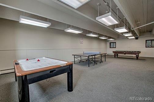 1143 Straight Creek Dr Unit H103, Dillon, CO 80435 - rec room featuring carpet and billiards