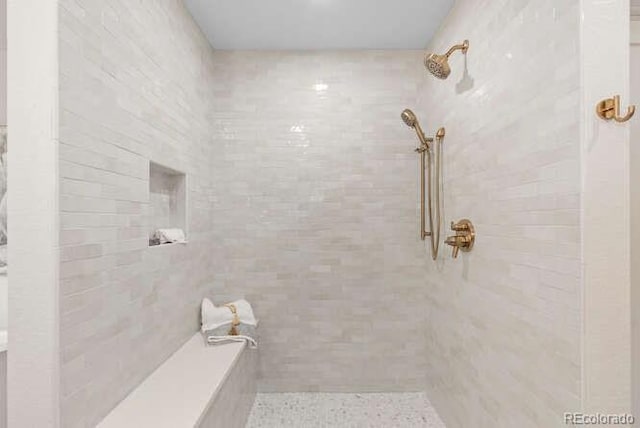 4 Doral Ln, Littleton, CO 80123 - full bathroom with a tile shower